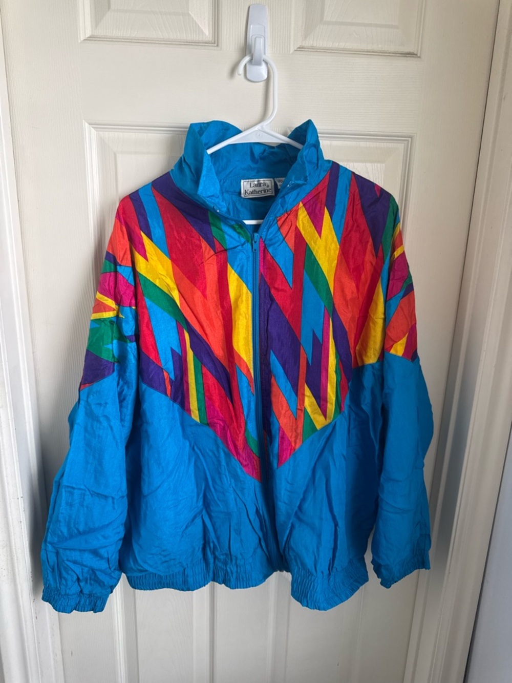 Vintage Laura Katherine 80’s Style Windbreaker